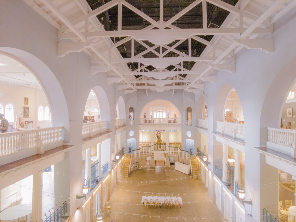 white interior lightner museum