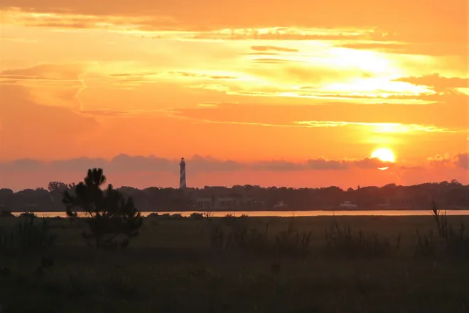 Sunset at Freedom Park Saint Augustine