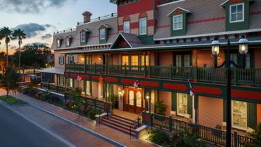 Outside of event venue